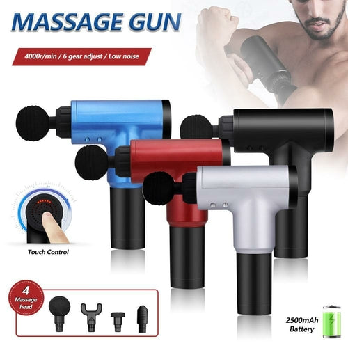 Deep Tissue Massage Gun | Muscle Therapy Gun | The Fitness Pot